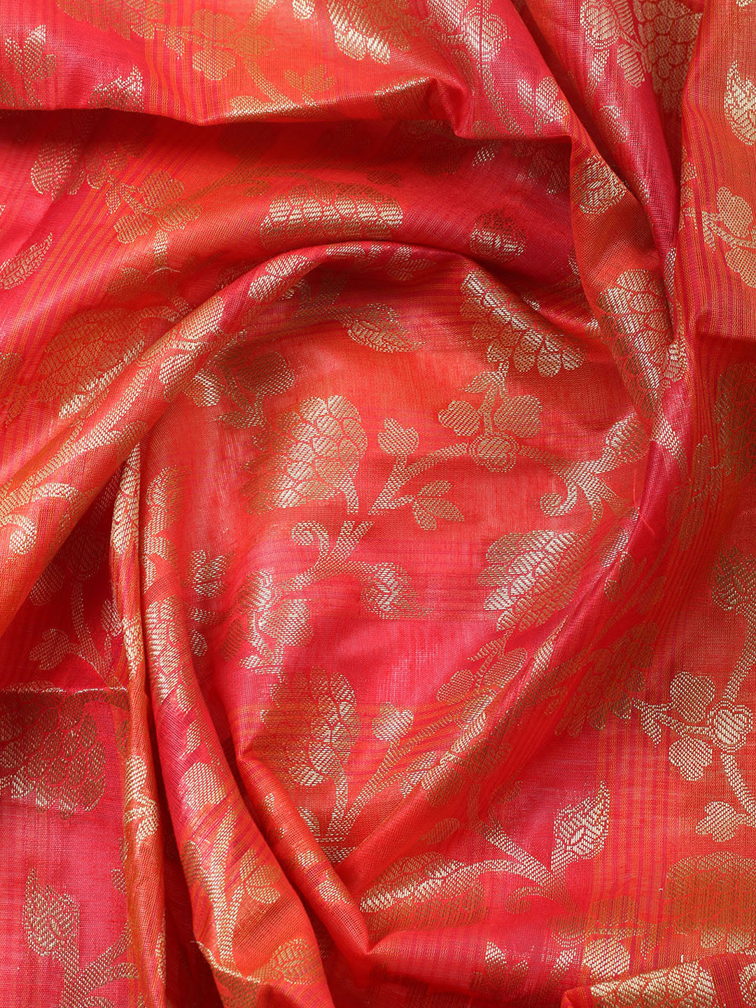 Woven Design Chanderi Unstitched Suit With Pant &amp; Dupatta