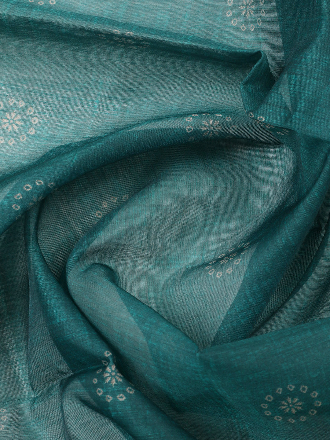Embroidered Linen Blend Unstitched Suit With Pant &amp; Dupatta