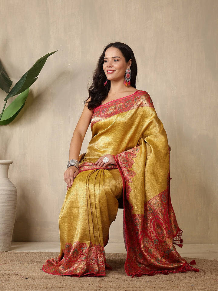 Woven Design Dola Silk Saree