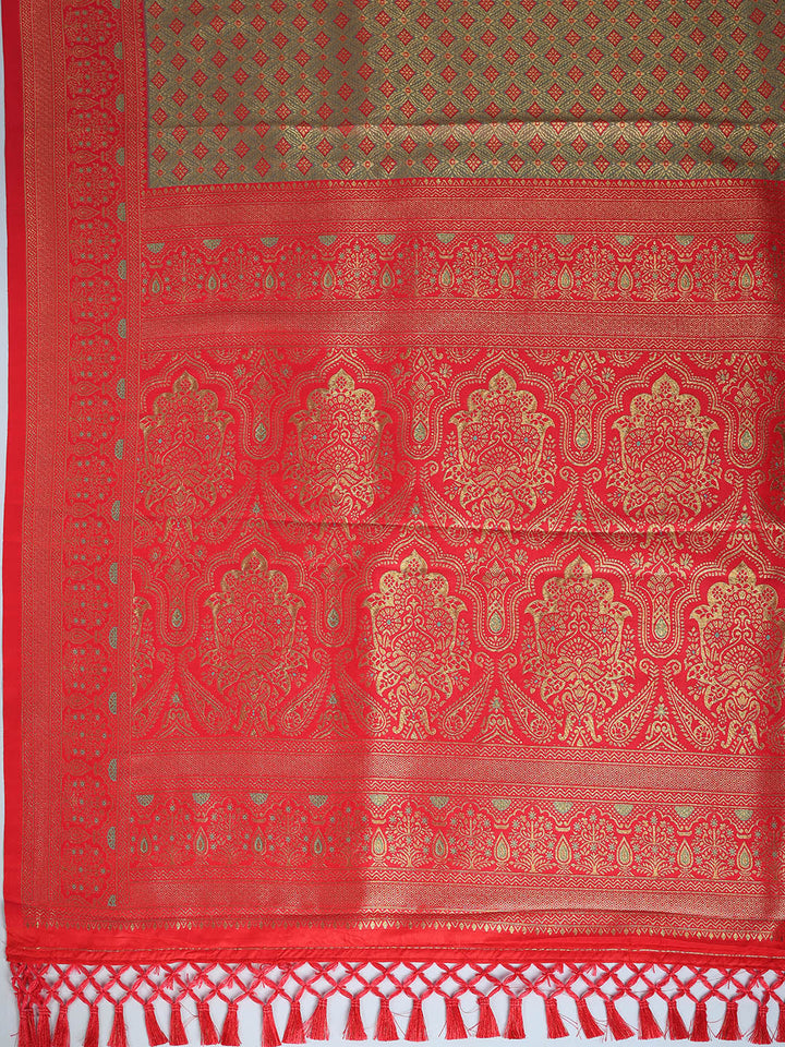 Woven Design Art Silk Saree