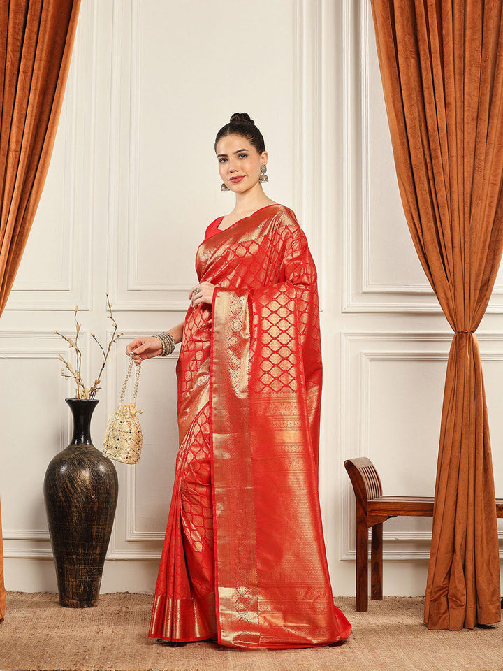 Woven Design Art Silk Saree