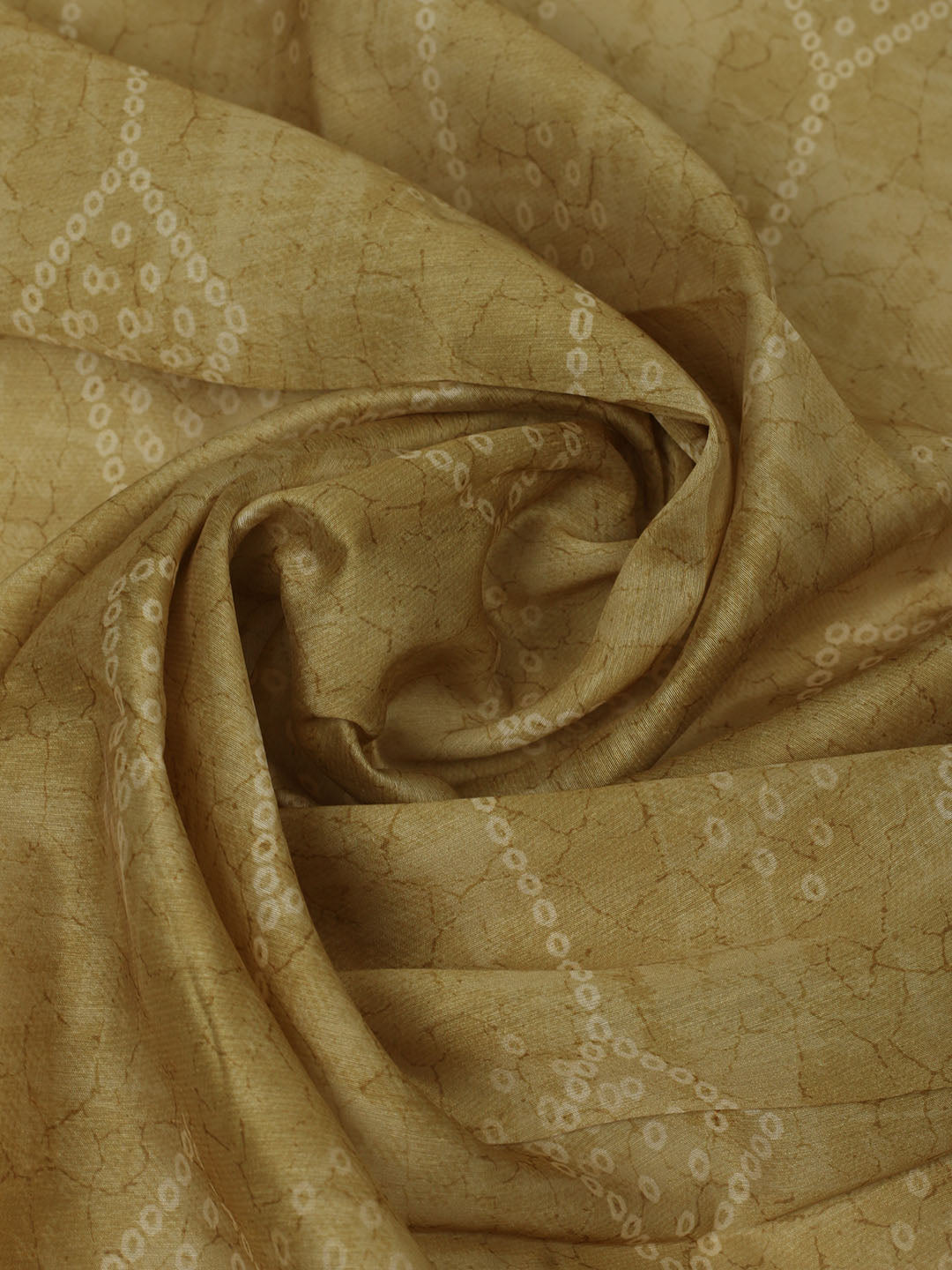 Printed Chanderi Unstitched Suit With Pant &amp; Dupatta
