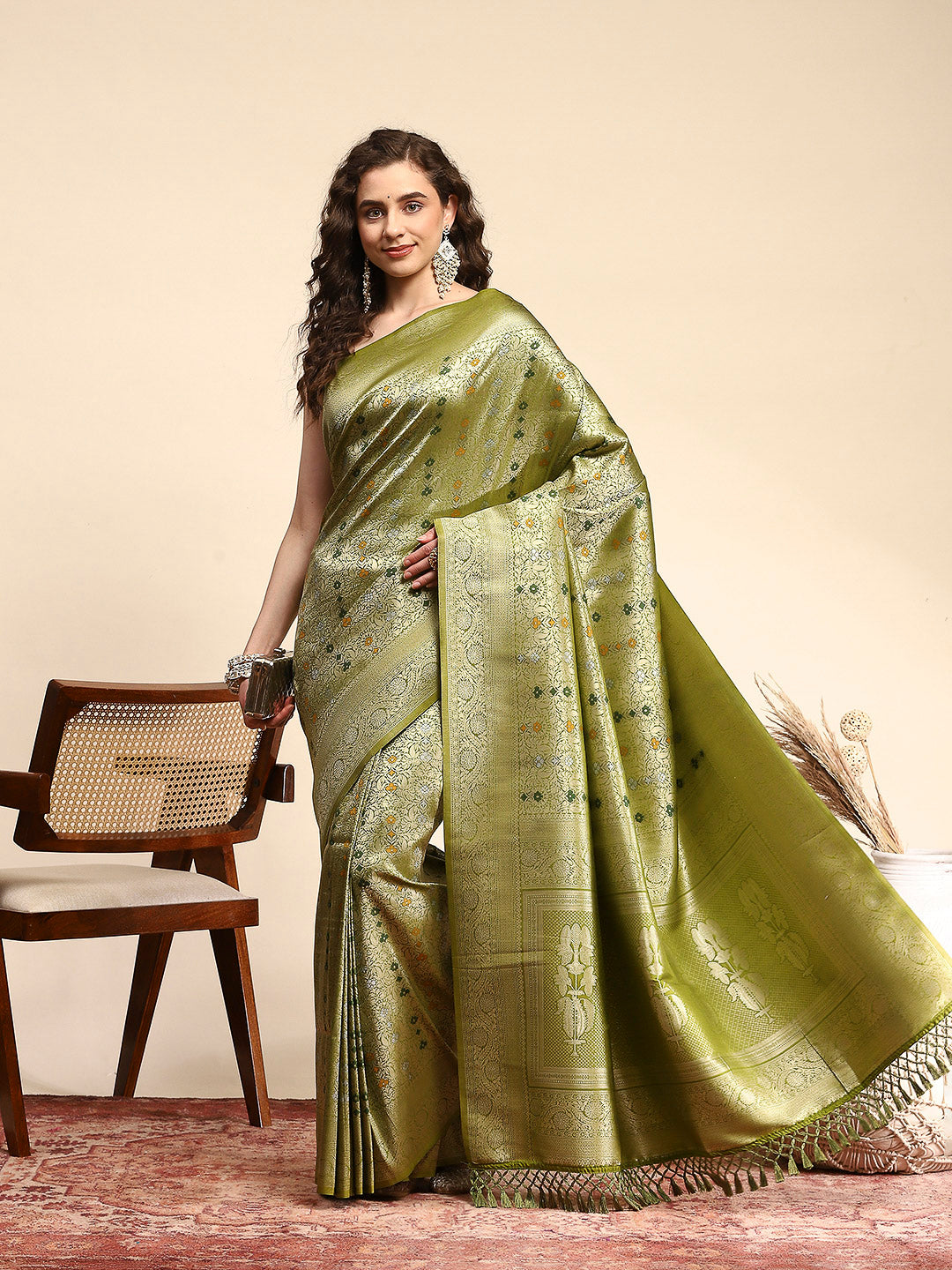 Woven Design Art Silk Saree
