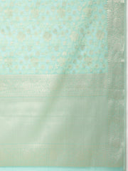 Zari Jaal Woven Cotton Saree