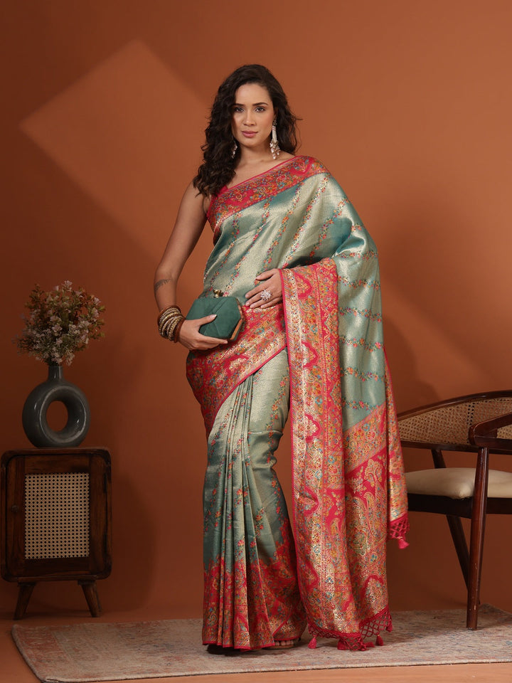 Woven Design Dola Silk Saree