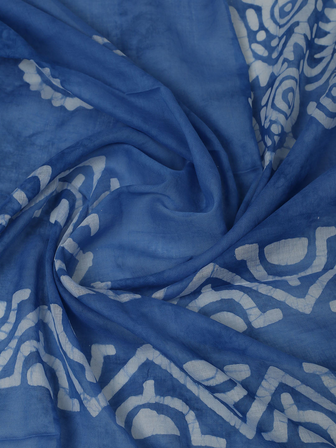 Printed Cotton Unstitched Kurta With Pant &amp; Dupatta