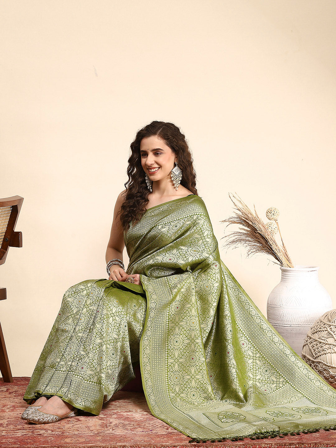 Woven Design Art Silk Saree
