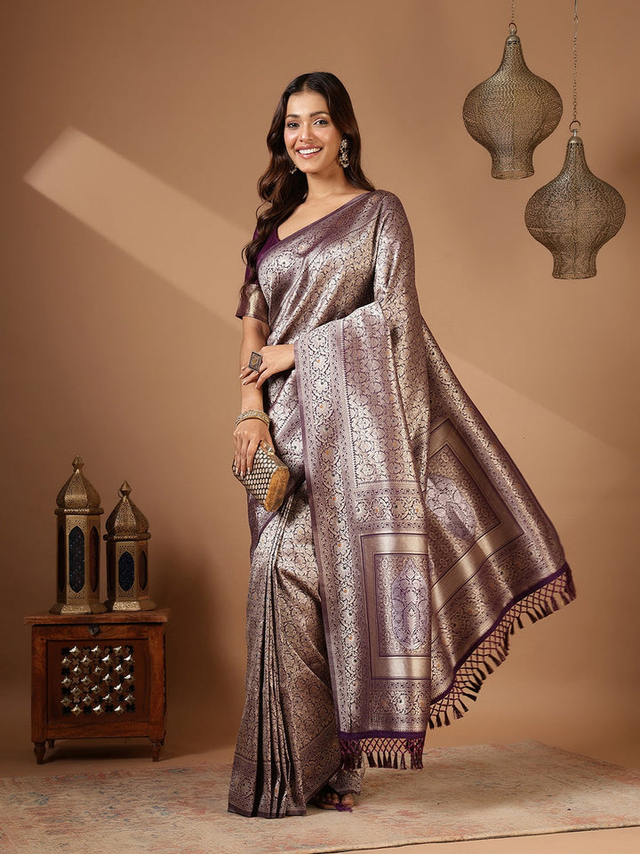 Woven Design Art Silk Saree