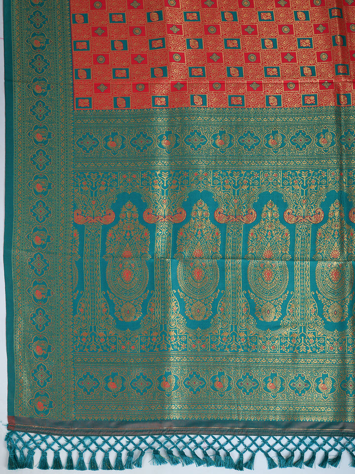 Woven Design Art Silk Saree