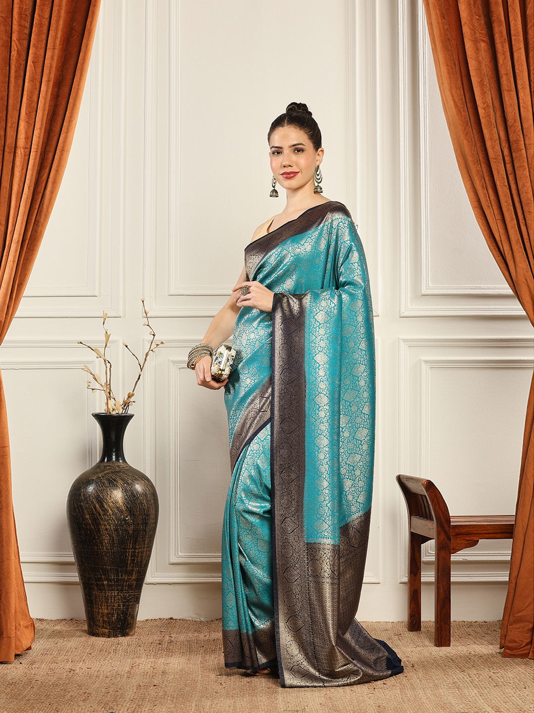 Woven Design Art Silk Saree