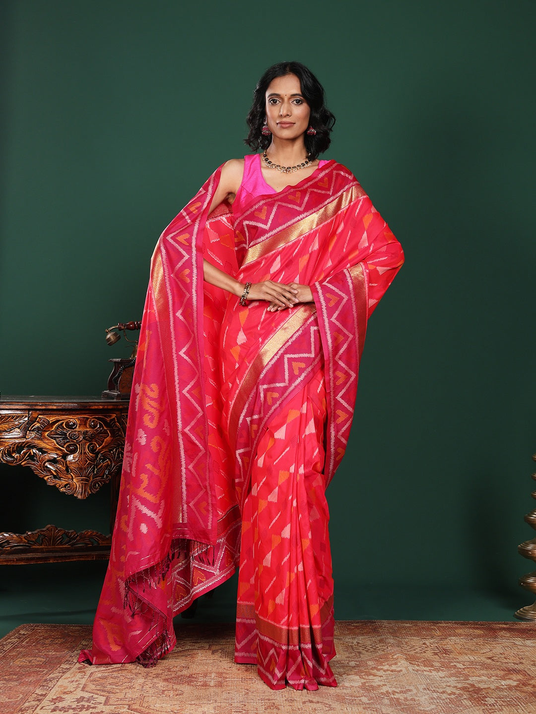 Woven Design Art Silk Saree