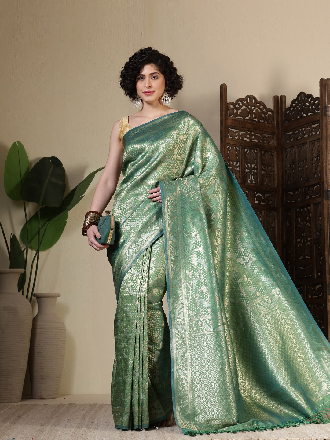 Woven Design Art Silk Saree