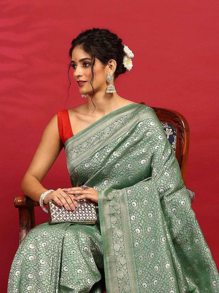 Woven Design Art Silk Saree