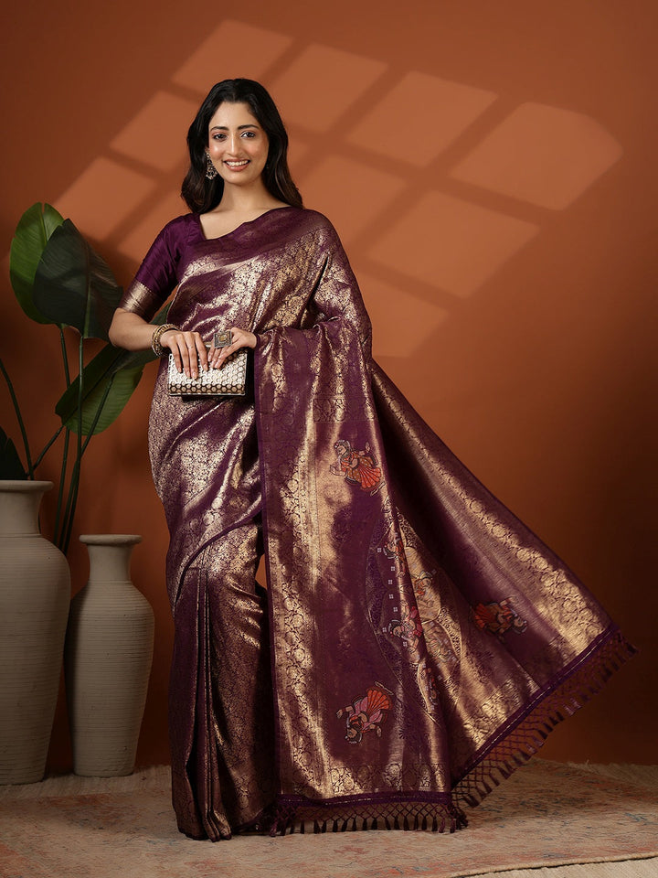 Woven Design Art Silk Saree