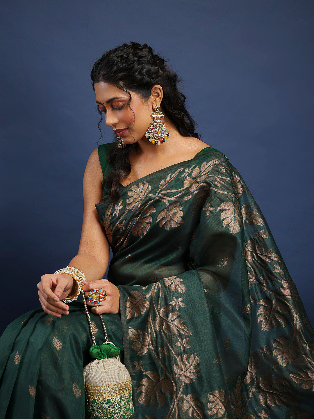 Woven Design Art Silk Saree