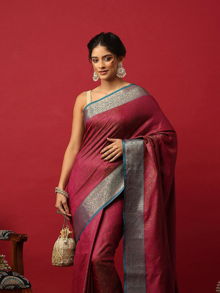 Woven Design Art Silk Saree