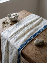 Printed Cotton Blend Unstitched Suit With Pant & Dupatta