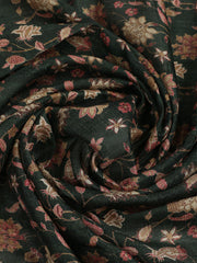 Embroidered Tussar Unstitched Suit With Dupatta