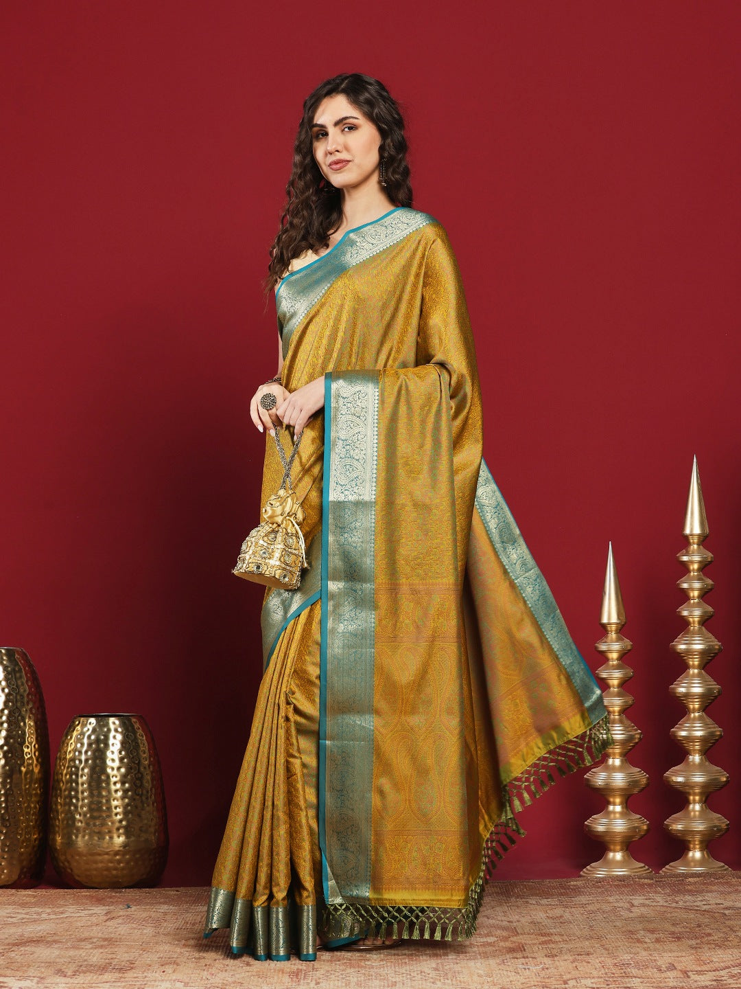 Woven Design Art Silk Saree