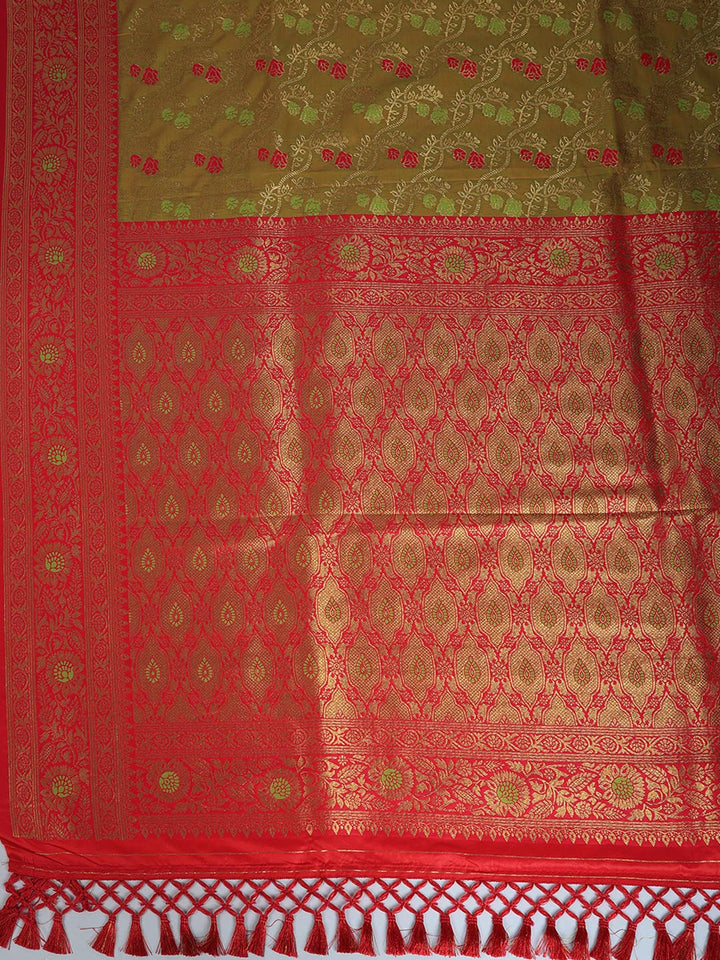 Woven Design Art Silk Saree