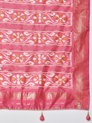 Patola Printed Art Silk Saree