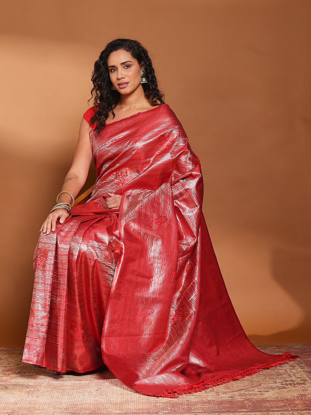 Woven Design Art Silk Saree
