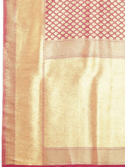 Zari Booti Woven Handloom Saree