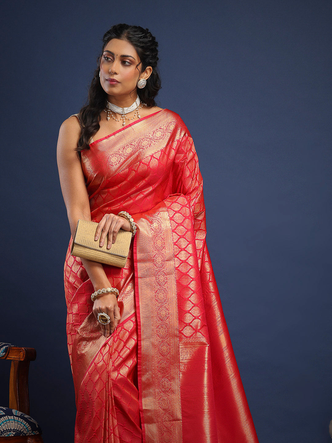 Woven Design Art Silk Saree