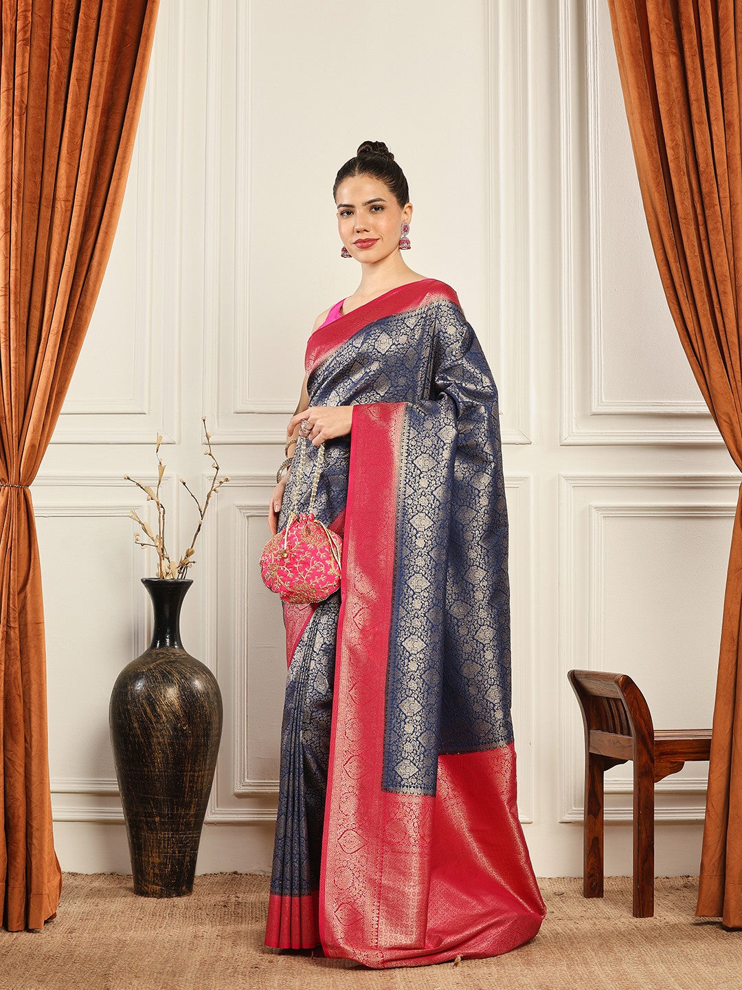 Woven Design Art Silk Saree