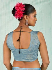 Embroidered Chiffon Saree