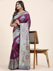 Woven Design Art Silk Saree