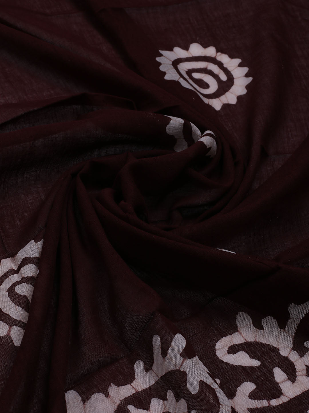 Printed Cotton Blend Unstitched Suit With Dupatta