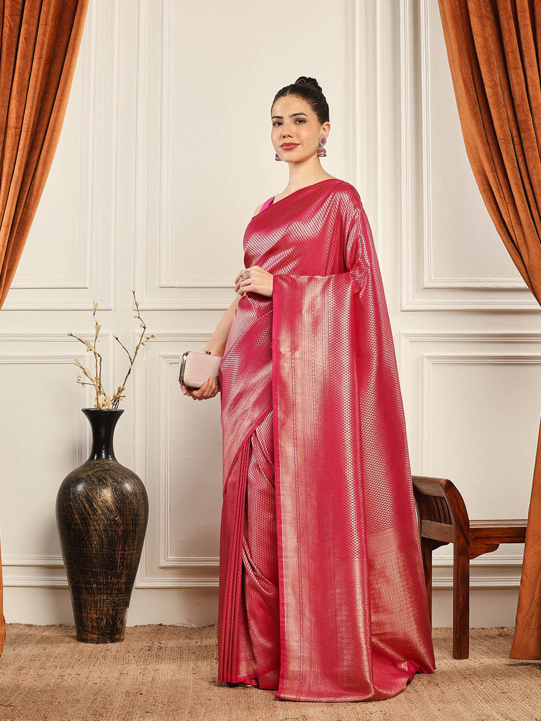 Woven Design Art Silk Saree