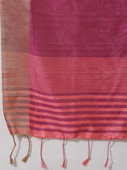 Zari Border Woven Art Silk Saree