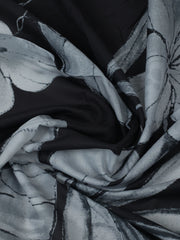 Embroidered Muslin Unstitched Suit With Pant & Dupatta