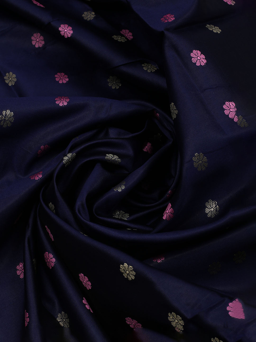 Woven Chanderi Unstitched Suit With Dupatta