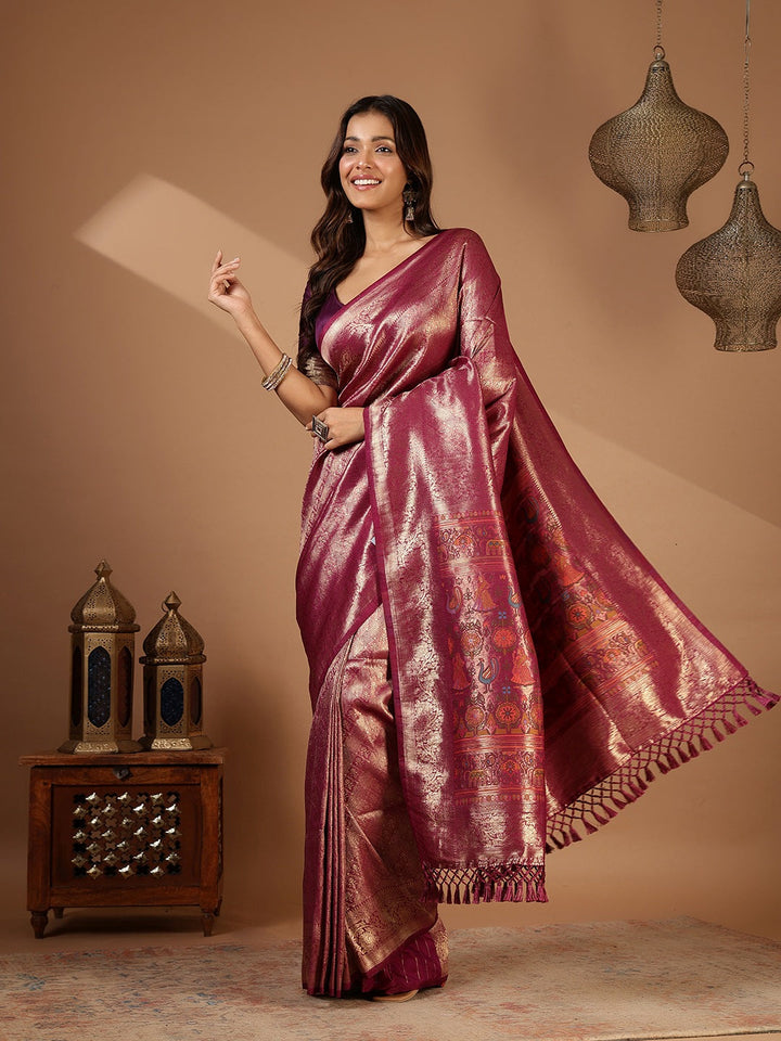 Woven Design Art Silk Saree