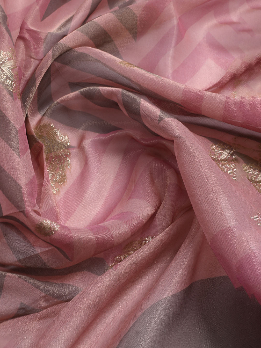 Embroidered Tissue Unstitched Suit With Dupatta