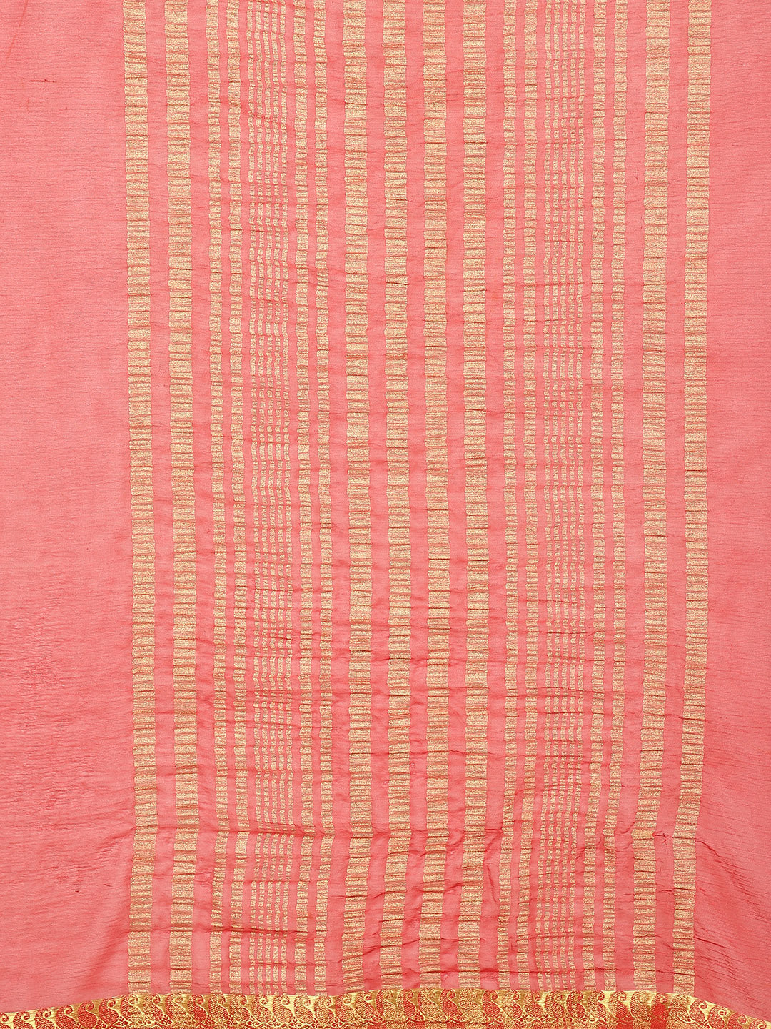 Zari Border Chiffon Woven Saree