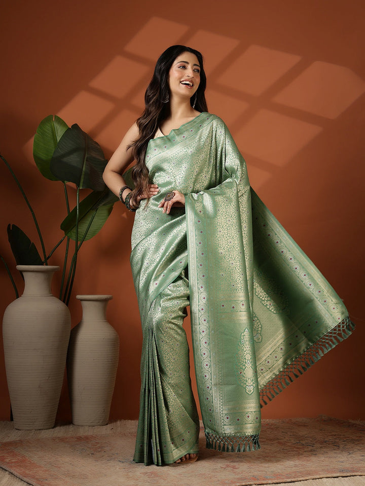 Woven Design Art Silk Saree