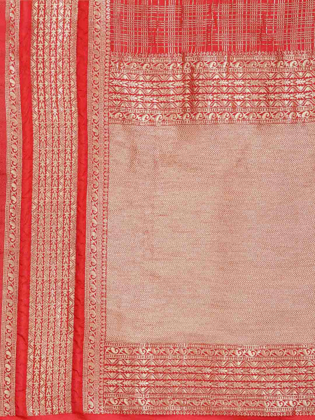 Khaddi Woven Art Silk Saree