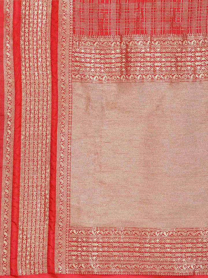 Khaddi Woven Art Silk Saree