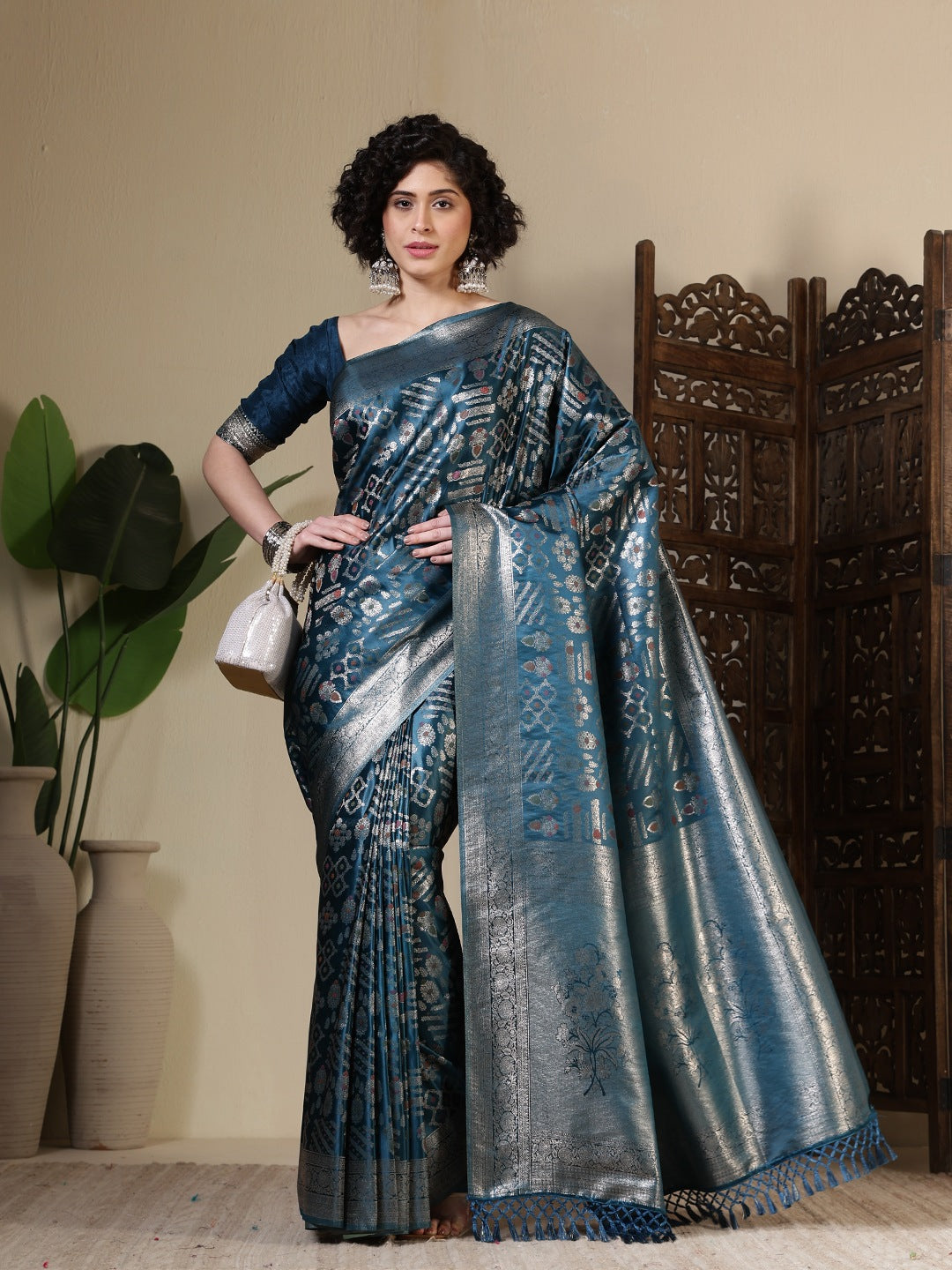 Woven Design Art Silk Saree