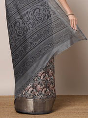 Printed Dola Silk Saree