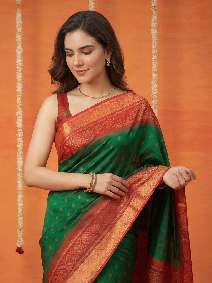 Woven Design Art Silk Saree