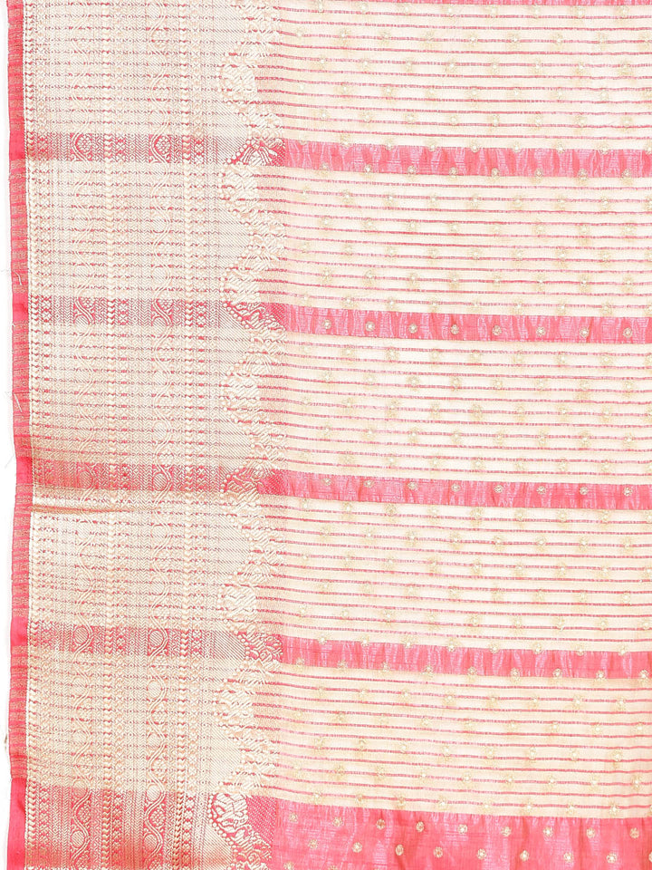 Zari Border Woven Art Silk Saree