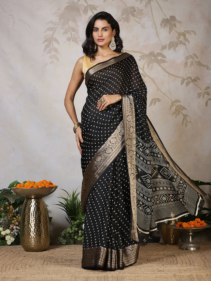 Digital Printed Georgette Saree