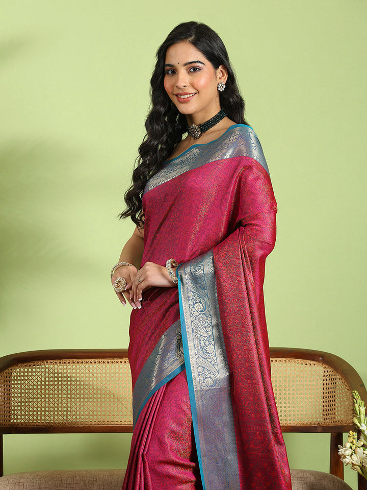 Woven Design Art Silk Saree