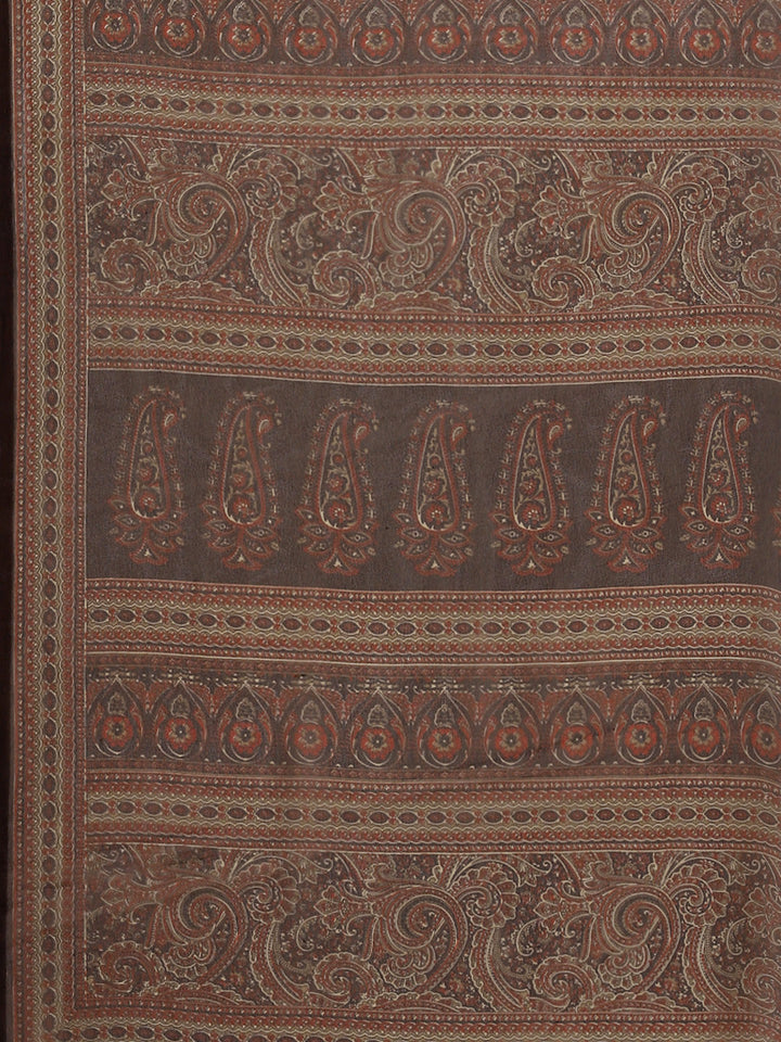 Digital Printed Georgette Saree