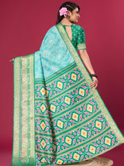 Patola Printed Handloom Saree